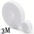 1/2/3M Reusable Organizer Wire Cable Winder Cord Management Ties Protector for iPhone Samsung Xiaomi Earphone Mouse PC Laptop