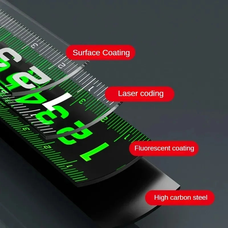 Portable High-precision Measuring tape Thickened Wear-resistant Telescopic Tape Measure 3M5M7.5M10M household Measuring tools