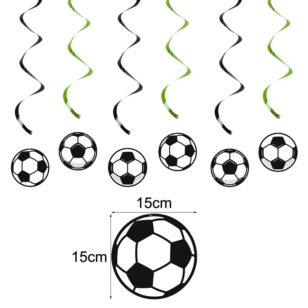 Soccer Party Disposable Tableware Paper Plates Cups Napkins Tablecloth Soccer Birthday Party Decoration