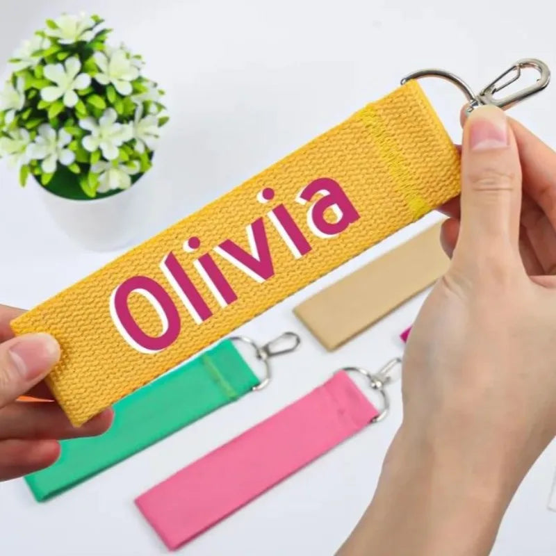 Custom Luggage Tags Embroidery Lanyard Personalized Namefor Suitcase Travel Bag BaggageTag Label Logo Remove Before Flight RBF
