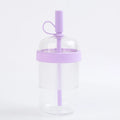 540ML Large Capacity Reusable Tritan Material Milk Tea Juice Cold Drink Straw Cup Unisex Portable Transparent Plastic Coffee Cup