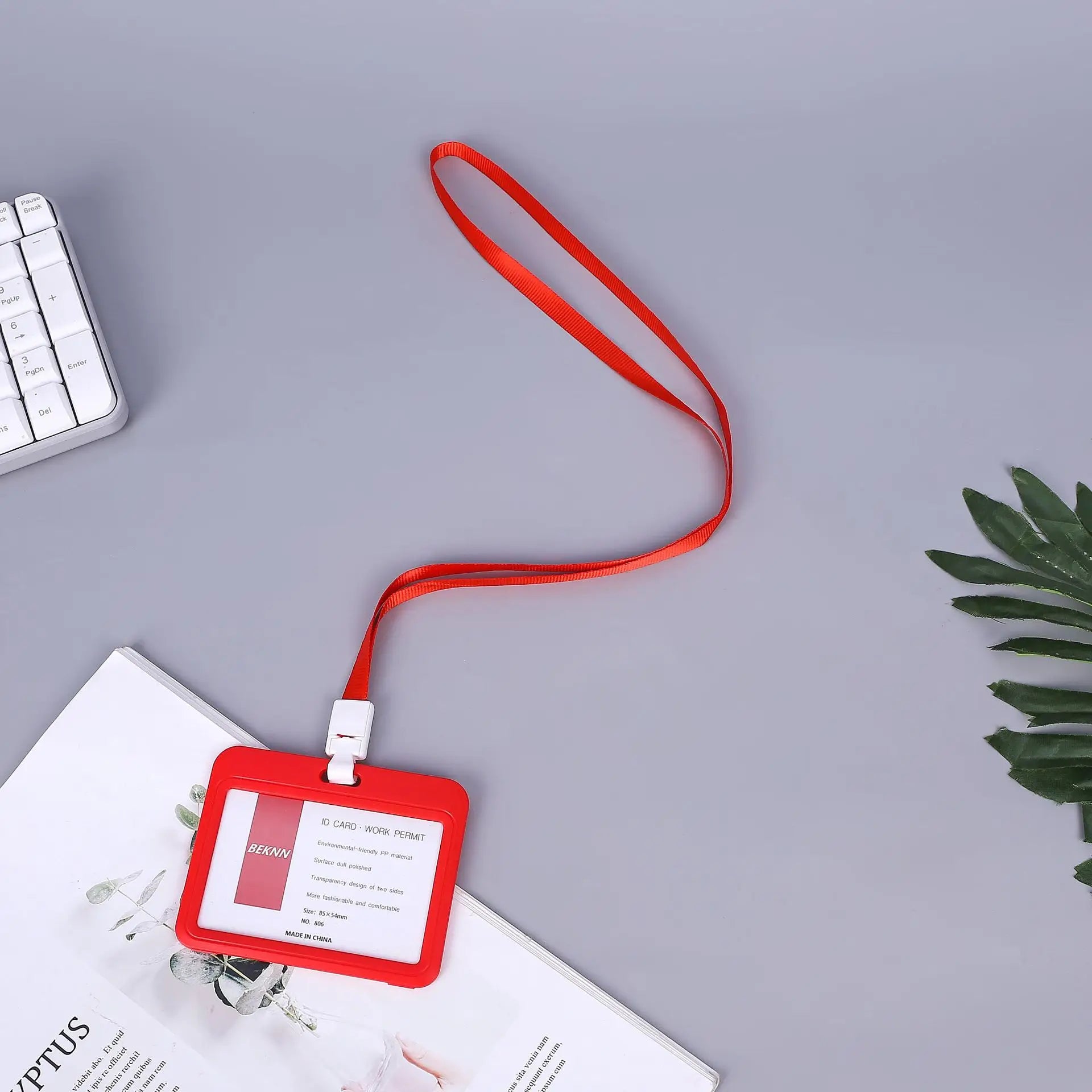 Lanyard Card Covers Women Men Work Permit Holder Credit Card Holder Neck Strap Students Kids Bus Cards Case ID Card Holder