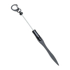 Beadable Letter Opener Metal Letter Opener with Keychain Clip, Beadable Envelope Opener Gift for Student Teacher 896C