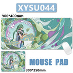 Anime Game Furina Neuvillette Mavuika Wanderer Raiden Columbina XXL Large Genshin Impact Mouse Pad Keyboard Desk Mat Mousepad
