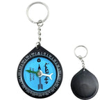 Muslim Qibla Compass Portable Outdoor Compasses For Hiking Direction Eid Pray Keychain Decor For Camping Mountaineering Hiking