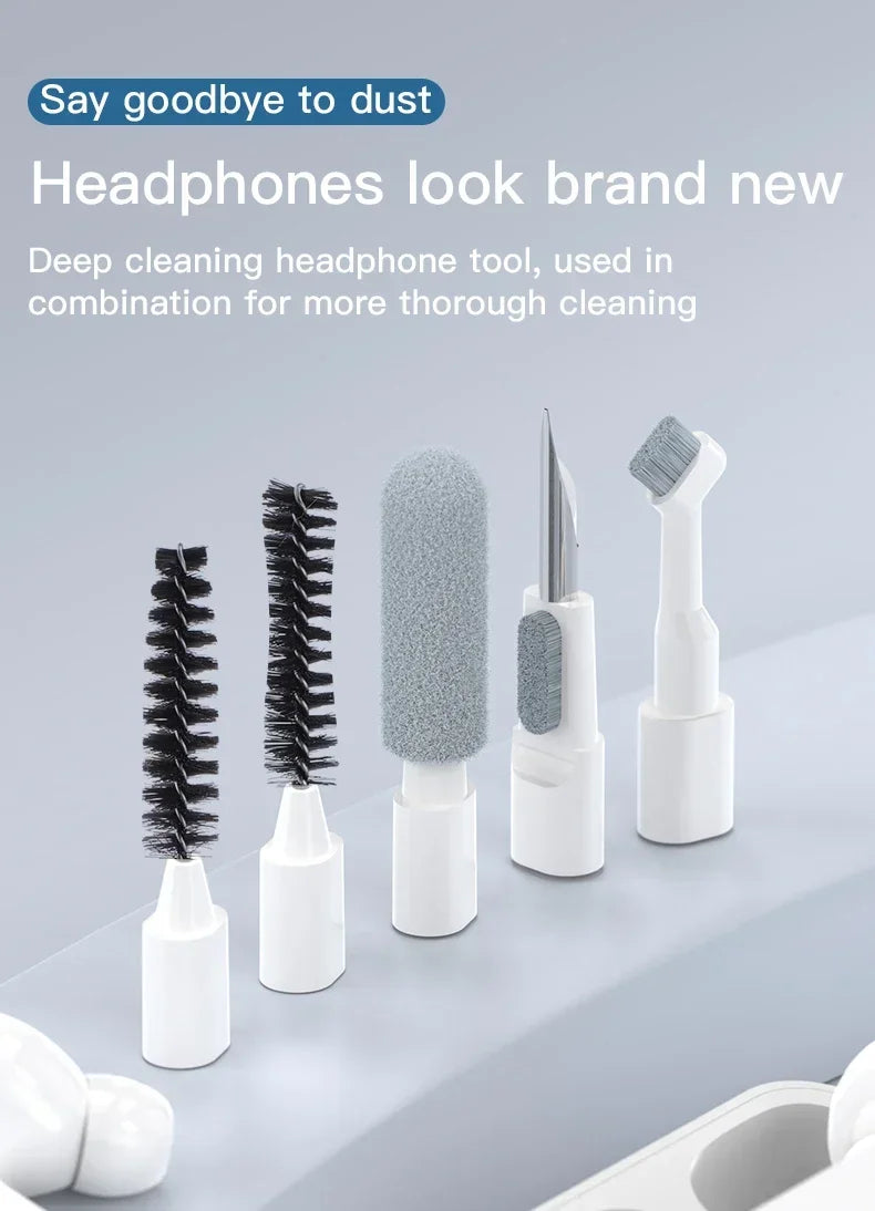 Multi-Function Cleaning Kit  for iPhone AirPods iPad Digital  Camera  PC Keyboard Phone Screen Headphones Cleaning Tools