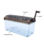 Mini Hand Crank Shredder Portable Paper Shredder A4 Hand Paper Shredding Tool for Documents Home School Office