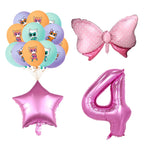 Superkitties Happy Birthday Party Decor Paw Meow Cat Super Kitties Tableware Tablecloth Plate Cup Gift Set Kid Party Supplie Toy