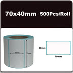 700 Labels Per Roll 60×40Mm (2.36×1.57Inch) Direct Thermal Labels Shipping Barcode Stickers Price Tag Self Adhesive Shipping