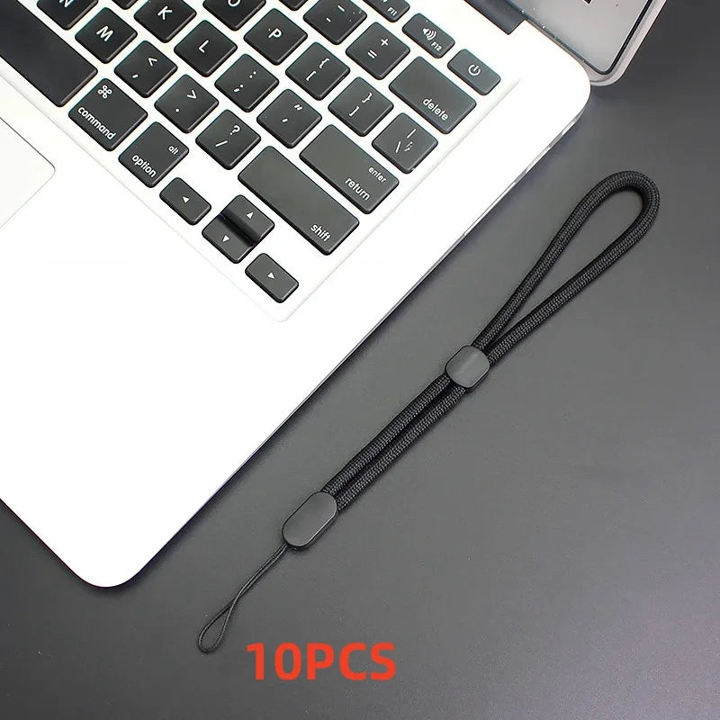 10pcs Adjustable Wrist Strap Hand Lanyard For iPhone Samsung Phone Accessorie Micro Camera GoPro USB Flash Drives Keys ID Card