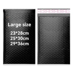 20 Pcs Bubble Envelopes - Large Size Black Bubble Mailers Self Seal, Waterproof Postal Bags for Protecting Mailing & Packaging