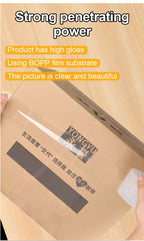 Transparent Tape  BOPP White Packaging Sealing Logistics Carton High Viscosity Express Office Fixed Items Bundling Parcels
