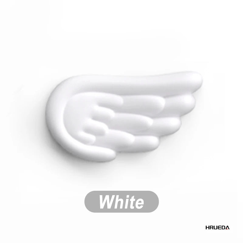 Mousepad Ergonomic Angel Keyboard Wrist Rest and Mouse Pad Set Reduce Wrist Pain for Office and Gaming Use Angel Wing, Memory Fo