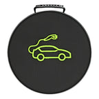 Portable Waterproof EV Charging Cable Storage Bag, Fire Resistant Organizer for Electric Car Jumper Wire Plug & Socket