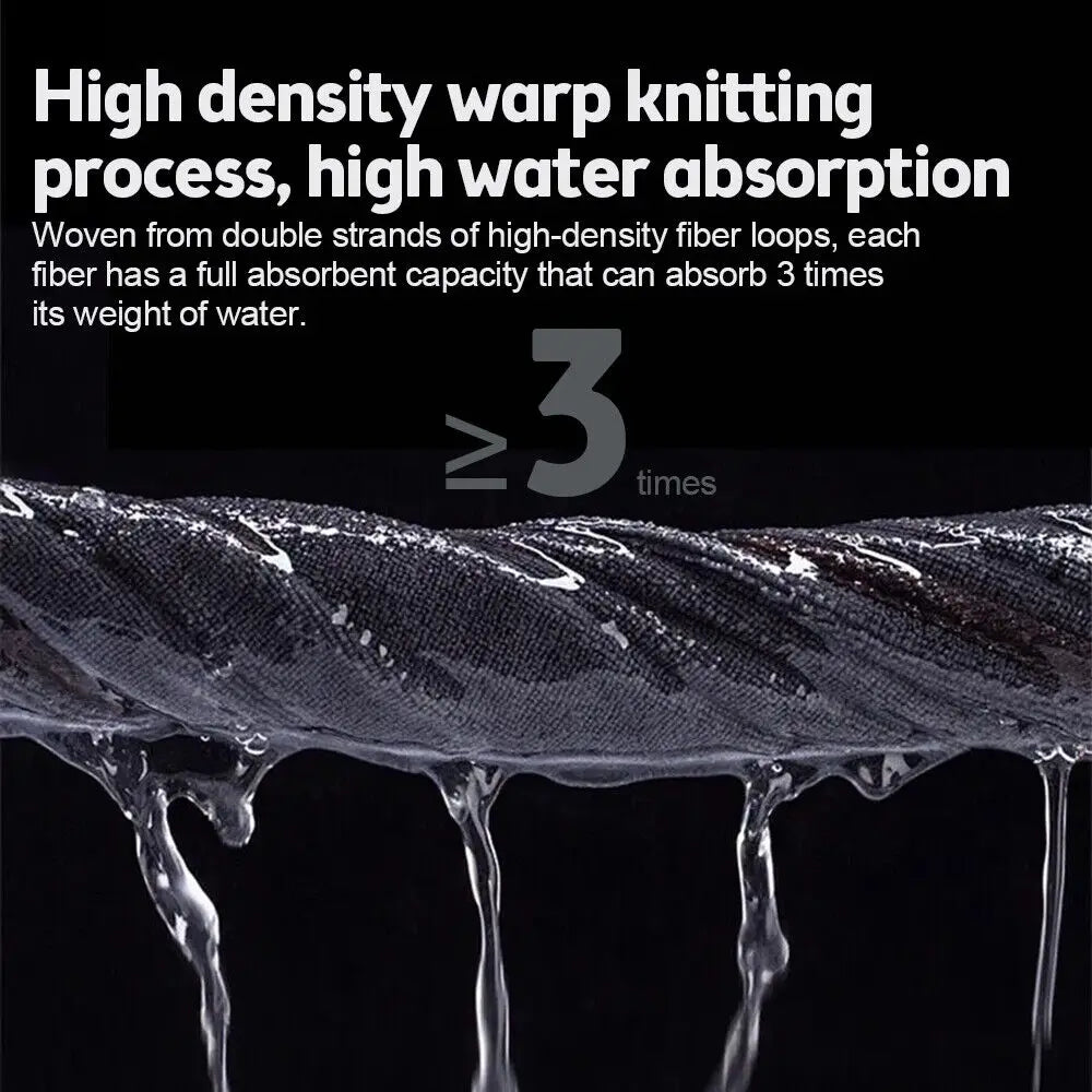 Clearance_Car Wash High End Microfiber Towel Car Cleaning Drying Cloth Car Care Cloth Detailing High Water Absorption Car Wash T
