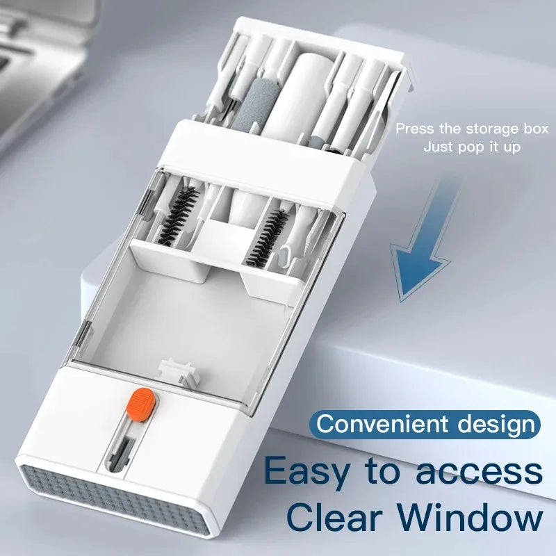 Multi-Function Cleaning Kit  for iPhone AirPods iPad Digital  Camera  PC Keyboard Phone Screen Headphones Cleaning Tools