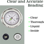 New Outdoor Compass Hiking Survival Compass with Clinometer,Waterproof Durable and Pocket-Sized Good for Camping Hunting Hiking