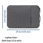 Waterproof Laptop Bag Sleeve Tablet Cover For MacBook Air Pro Xiaomi Dell Acer Notebook Computer Case 11 12 13 14 15 15.6 Inch