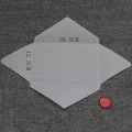 10pcs Custom Translucent Sulfuric Acid Paper Envelopes, Used For DIY Postcard/Card Storage, Wedding Invitations, Gift Packaging