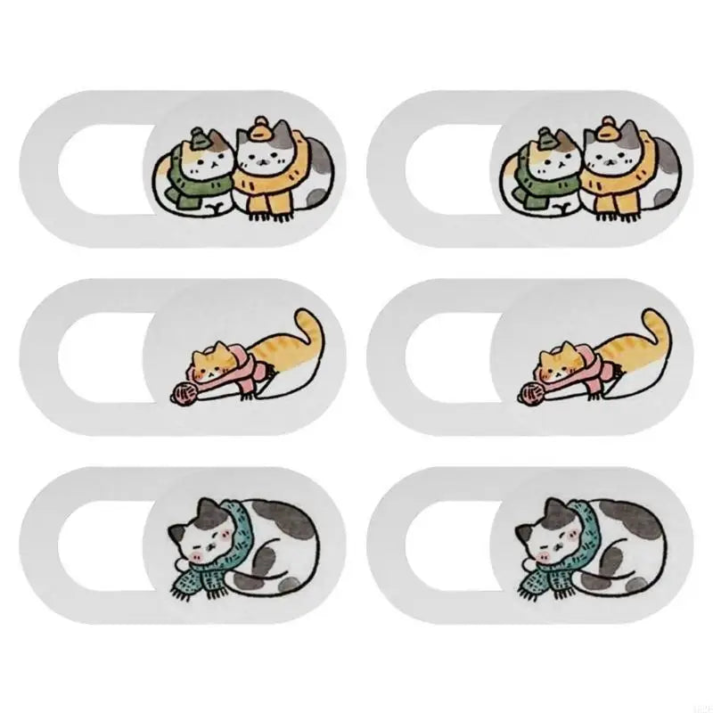 462E Lightweight Creative Animal Webcam Cover Lens Protector Suitable for Privacy Protective on Phones Tablets Laptops