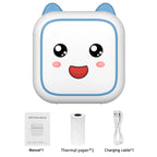 X6 Mini HD Portable Label Thermal Printer Endurance Bluetooth Printer for Student Error Title Note Wrong Pocket Inkless Printing