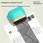 Anti Leakage Info Coverage With 3 Capsule Printing Ink Rolling Type Stamping Garbled Characters Privacy Seal Express Delivery