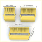 3-Pack Portable Tape Cutter Dispenser for Painter Craftsman DIY Craft Easy Tape Divider