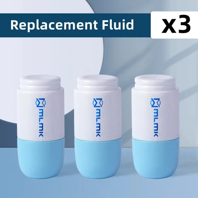 2 In 1 Thermal Paper Correction Fluid With Unboxing Knife Durable Thermal Paper Data Identity Protection Fluid Eraser Box Opener