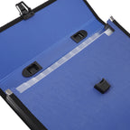 Accordion File Folder Expanding Business Organizer 12 Pockets Waterproof Buckle Handle Portable Folder for A4 Documents Art