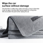 Multi Purpose Car Wash Microfiber Towel Double Sided Thick Cleaning Cloth Super Absorbent Lint Free Drying Rag for Window Table