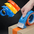 Heavy Duty Shipping Packing Tape Dispenser Handheld Tape Packing Packaging Sealing Cutter for Warehouse School & Office Supplies