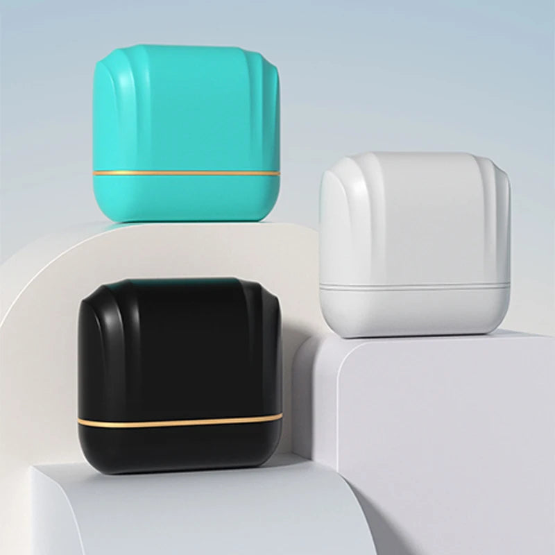 Wide-sized Privacy Roller Seal Refillable Ink Garbled Code Stamp Anti-Leakage for Express Information Protection