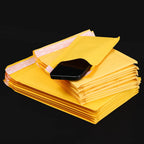 50-10PCS Kraft Bubble Mailers Envelopes Bags Different Specifications Waterproof Mailing Envelopes for Business Gift Packaging
