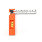 Multi-role Depth Measuring Ruler Adjustable Woodworking Multi-angle Marking Ruler Positioning Scribing Protractor Tool