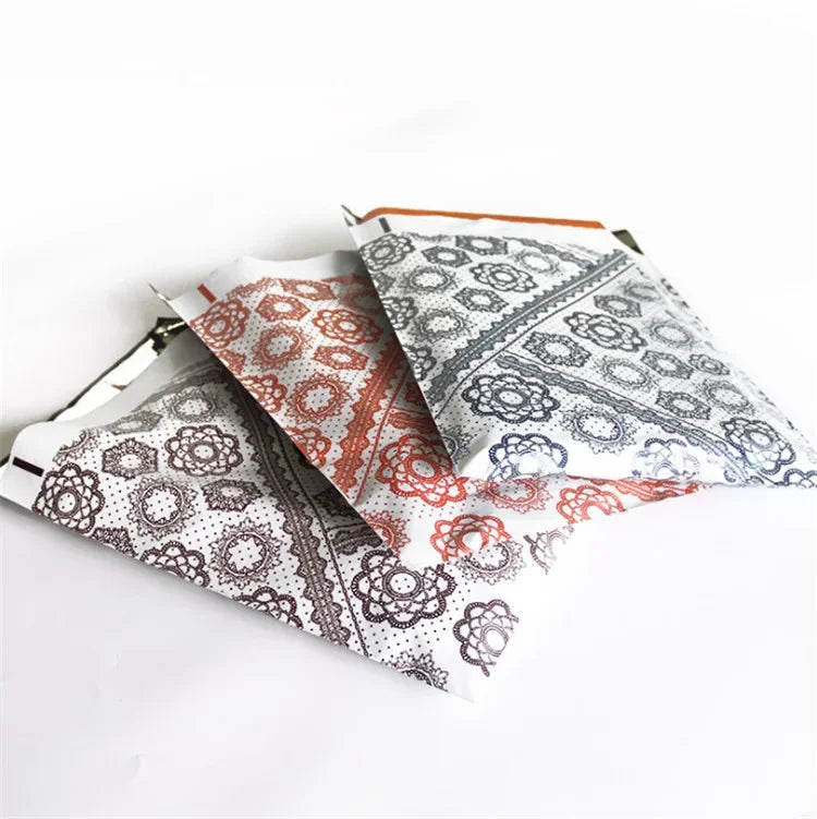 Poly Mailer Adhesive Envelope Courier Print Bag DIY Lady Panties Dress T-shirt Wedding Xmas Gift Box Packaging Pouches