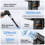 2800000RPM Jet Blower Super Powerful  Wind Pressure Electric Compressed Air Cordless Vacuum Cleaner/Car Emergency Power Supply