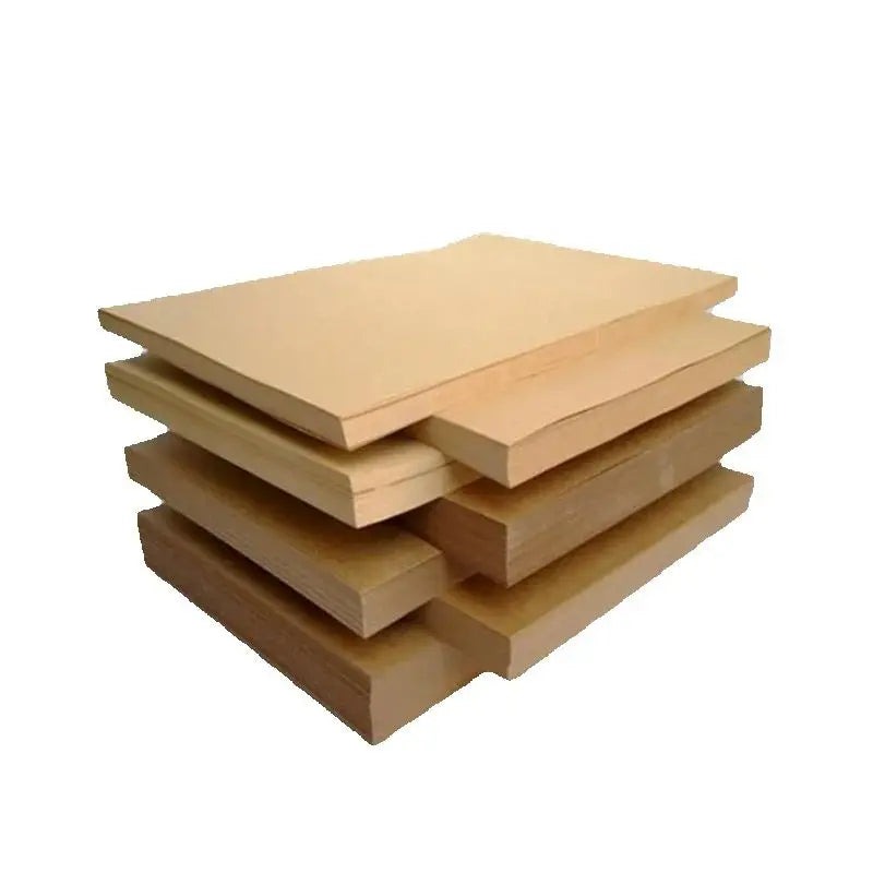 10 Sheets 250/300/350gsm A4 Brown Kraft Paper Card Blank Thick Cardboard Handmade DIY Package Cardstock Crafts Paperboard