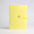 Classic 5-Page Accordion File Folders A4 Document Storage Bags Plastic Material Test Roll Holder Durable Expanding Folders