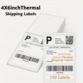 4x6Inch Shipping Labels Paper Fold Sticker Printer 100x150mm 100/500 PCS All-Purpose Sticker Paper For DHL UPS Express Barcode