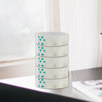 10/5/1 Rolls Premium Transparent Tape 0.8cm 1.2cm 1.8cm Multifuntion High-viscosity Adhesive Tape for Gift Wrapping Packing