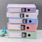 Multifunctional Document Storage Box Folder Large Capacity A4 Information Box Learning Office Storage Box File Box