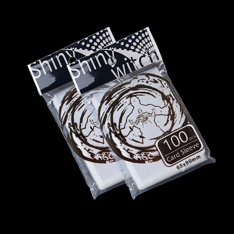 100pcs/pack 65*90mm Card Sleeves Card Protectors Perfect Size for Football Cards, Sport Cards, MTG Cards Collection Card Storage