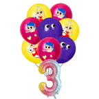 True Rainbow Kingdoms Birthday Party Decoration Disposable Tableware Balloons Paper Plate Napkins kids Baby Shower Supplies
