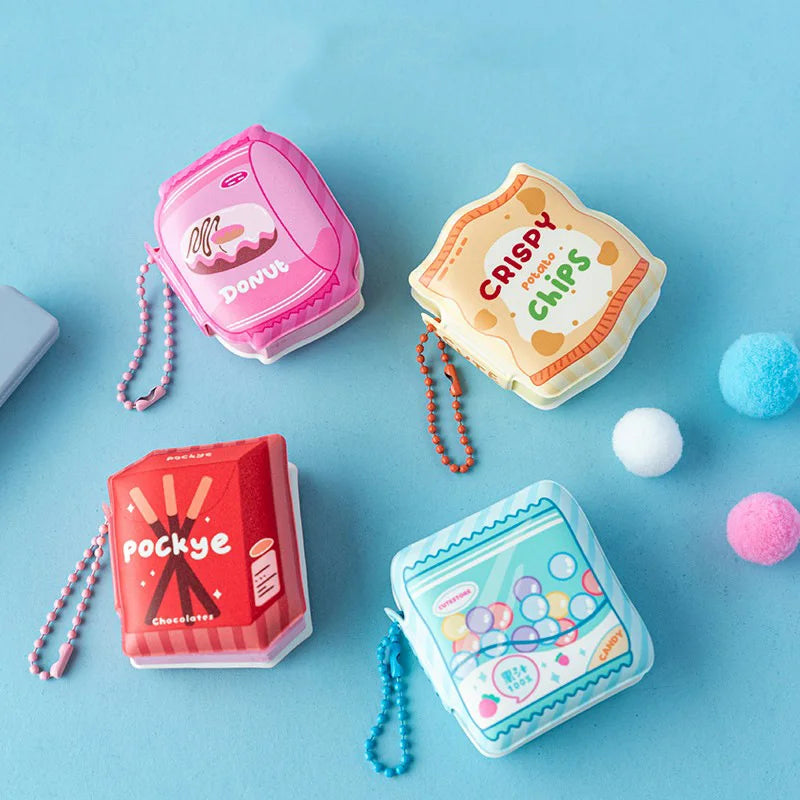 4 Pcs Mini Cute Cartoon Memo Pad Game Console Vegetable Bread Shape Sticky Note Portable Message Book Pendant Book