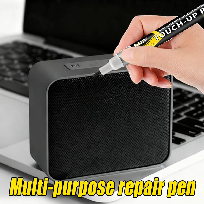 Black Touch-Up Paint Pen 20g - Scratch Remover For Mobile Phone, Camera, Black Surface Chipped Paint Repair Tool