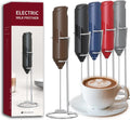 Wireless Electric Coffee Frother, Portable Stirrer, Battery Powered Mini Frother, Egg Beater, Cream Frother