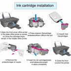 302XL 302 XL Refillable Transparent Ink Cartridge for HP302 DeskJet 1110 2130 for HP302XL Nvy 4520 NS45 Officejet 3630 3639 5200