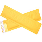 50pcs Long Style Kraft Paper Packaging Bubble Mailer Bags Padded Shipping Envelope With Bubble Mailing Bag Business Supplies