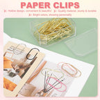 20/50/100Pcs Paper Clip 2inch Non-Skid Metal Paper Clamp Clips Large for Office Supplies Craft Scrapbook Document Note Sorting