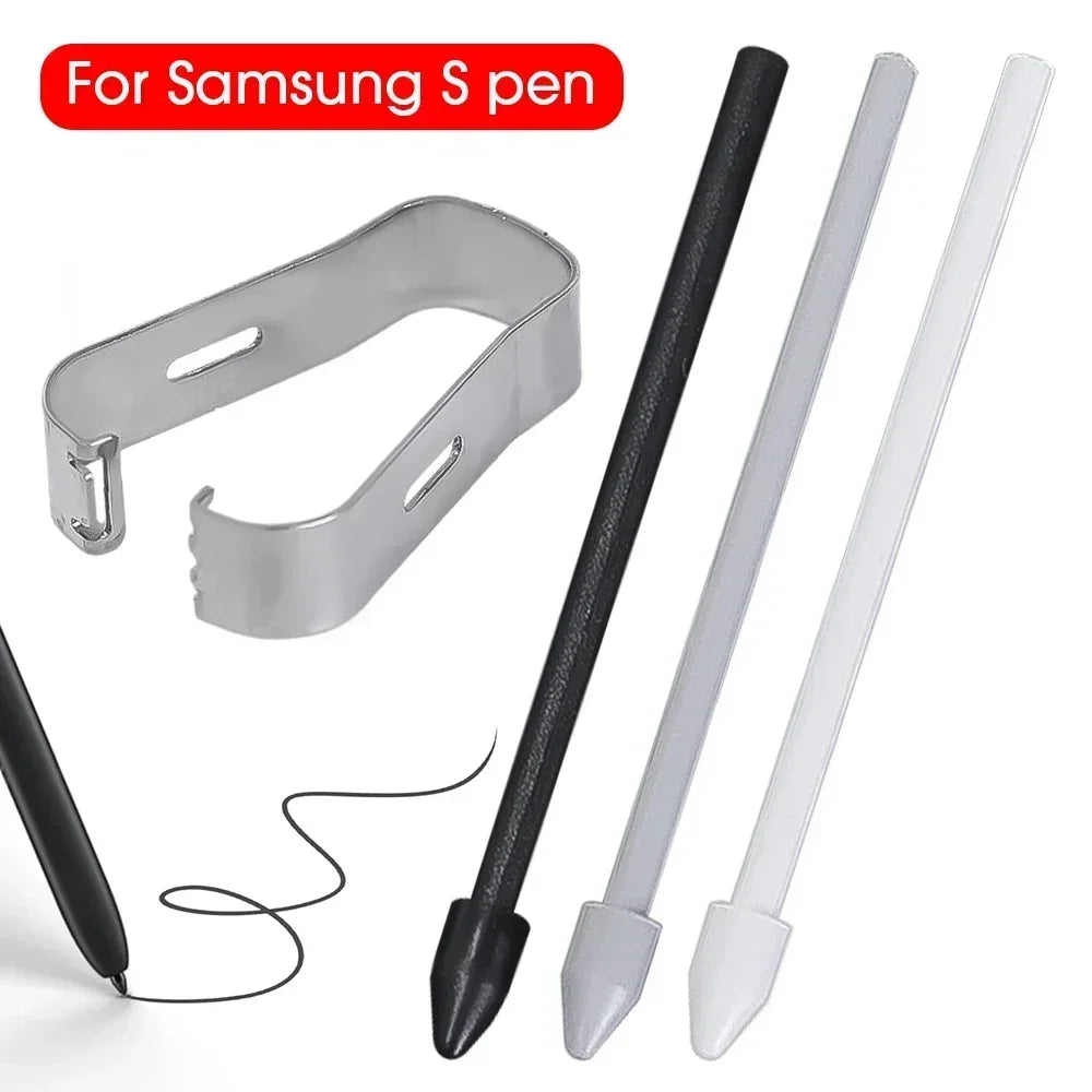Stylus Pen Tips for Samsung S Pen Replacement S Pencil Spare Nib with Removal Tweezer for Samsung Galaxy Tab S10/S10 Ultra/S9/S8